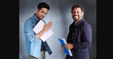 Ayushmann Khurrana and Shoojit Sircar.
