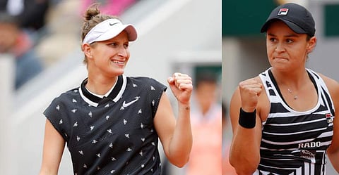 Both Vondrousova and Barty are in their maiden Grand Slam final | AP