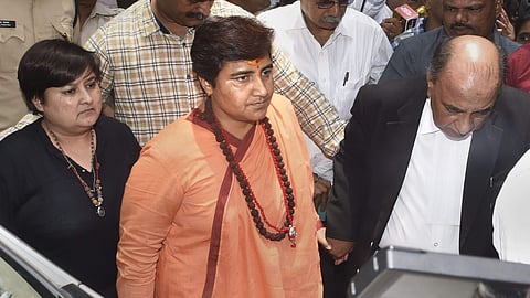 Pragya Singh Thakur, one of the seven accused acquitted in 2008 Malegaon bomb blast case.