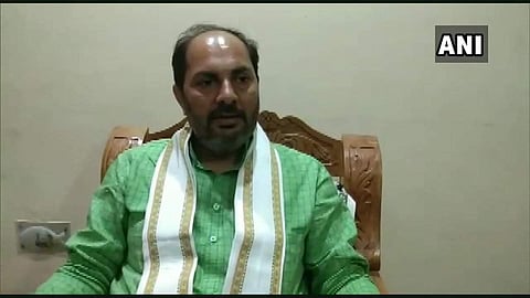 Uttar Pradesh Water Resources, Forest and Environment Minister Upendra Tiwari. (Photo | ANI)