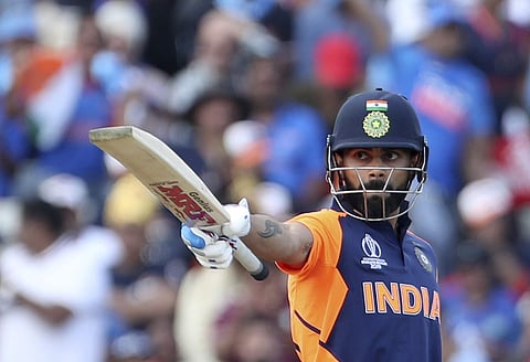 Kohli hit his fifth successive WC fifty | AP