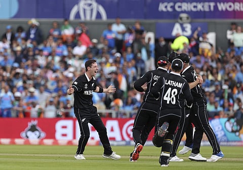 Matt Henry took three early wickets to put India on the backfoot. He won the Man of the MAtch for his brilliant efforts. (Photo | AP)