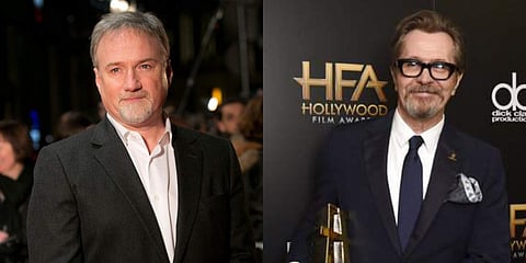 Director David Fincher and actor Gary Oldman (Photo | AP)