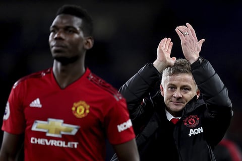 Paul Pogba and Solskjaer. (File | AP)