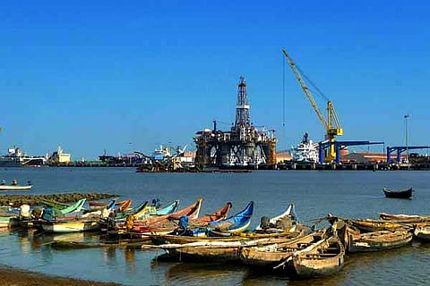 A view of Kakinada Port in Andhra Pradesh. (Photo | EPS)