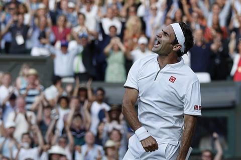 Roger Federer. (Photo | AP)