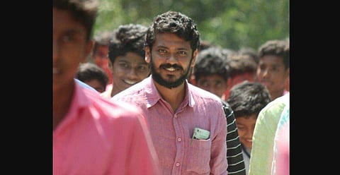 Students' Federation of India (SFI) National President V P Sanu. (Photo | V P Sanu Facebook)
