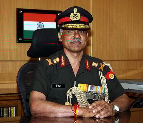 Vice Chief Of Army Staff Lieutenant General Devraj Anbu. ()