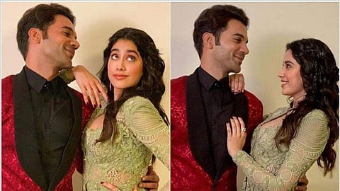 Rajkummar Rao and Janhvi Kapoor. (Photos | Instagram)