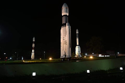 The eagerly awaited Chandrayaan 2 mission has been postponed due to a technical snag, ISRO confirmed. ( Photo | Nagaraja Gadekal, EPS)