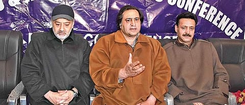 Sajjad Lone. | (Photo | Zahoor Punjabi)