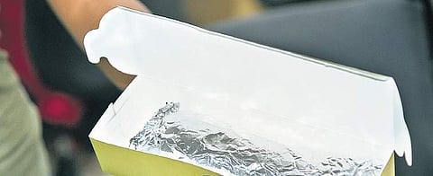 Parathas are routinely covered in aluminum foil (Photo| Nagaraja Gadekal, EPS)