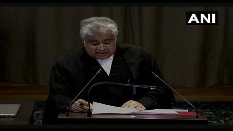 Harish Salve representing India for the Kulbhushan Jadhav case at the ICJ (File Photo| ANI)