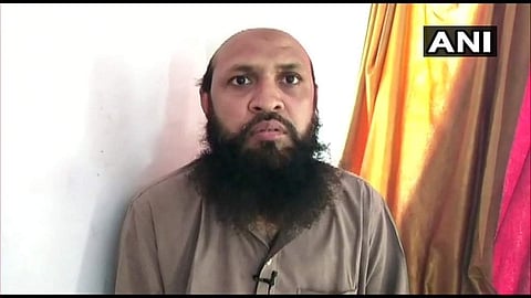 Accused cleric Mohammad Ahmed of Aligarh Muslim University (Photo | ANI)