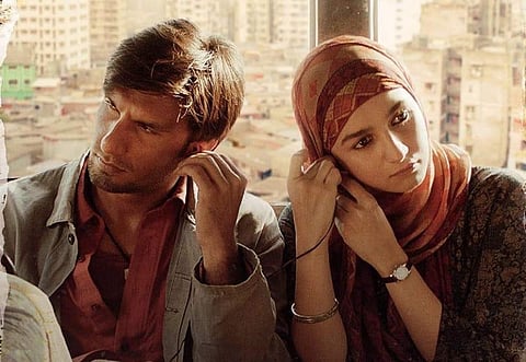 A screengrab of the poster of 'Gully Boy' (Photo | Instagram)
