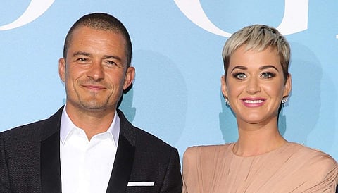 Katy Perry and Orlando Bloom. (Photo | Twitter)