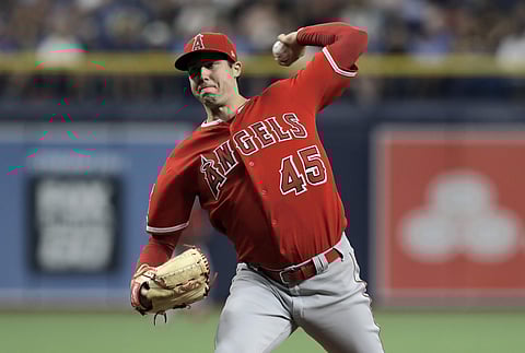 Los Angeles Angels' Tyler Skaggs (Photo | AP)