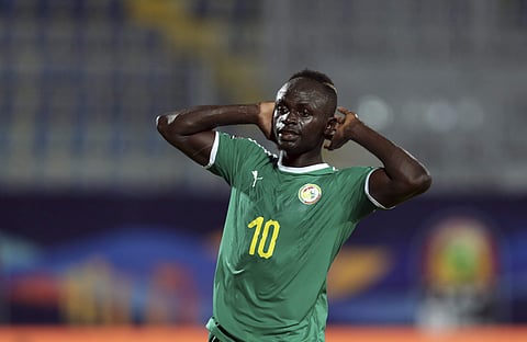 Mane netted in the 71st minute and got it right with his second penalty of the game in the 78th as Senegal beat Kenya 3-0 to take second in Group C and make the last 16. (Photo | AP)
