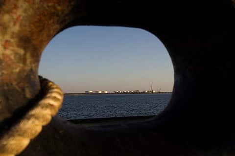 A general view of an oil dock is seen from a ship at the port of Kalantari in the city of Chabahar, 300km (186 miles) east of the Strait of Hormuz January 17, 2012. Image used for representational purposes. (File Photo | Reuters)