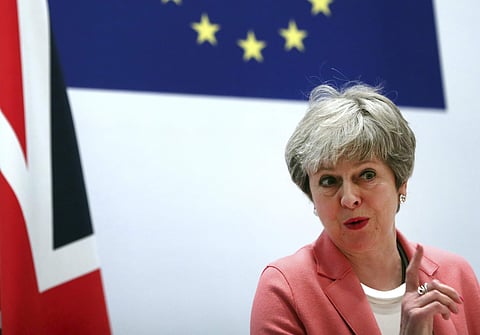 Outgoing British prime minister Theresa May (Photo | AP)
