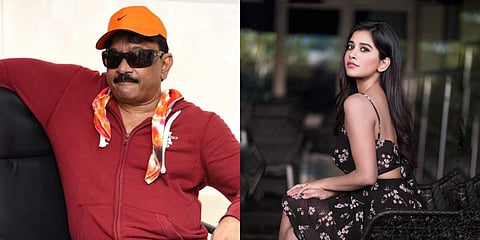 Director Ram Gopal Varma and actress Nabha Natesh