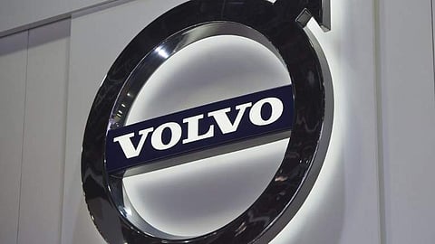 Volvo logo.