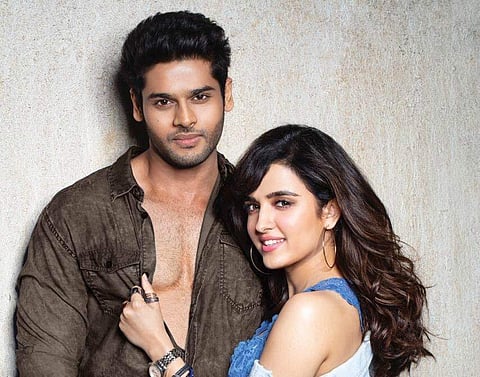 Abhimanyu Dassani with Shirley Sethia (Photo | Twitter)