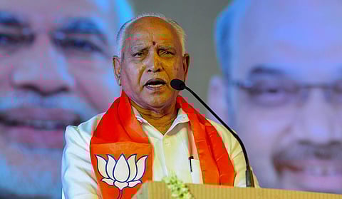 Karnataka BJP chief Yeddyurappa (Photo | PTI)