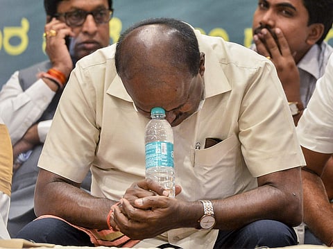 Former Karnataka Chief Minister H D Kumaraswamy. (Photo | PTI)