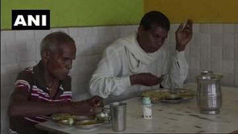 The cafe will let one eat food for one kilogram of plastic waste. (Photo| AN)