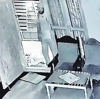 Excerpts from the CCTV footage released by Mandapeta police (Photo | EPS)