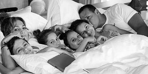 Singer-actor Jennifer Lopez turned 50 and her fiance shared a lovely video montage for her. (Screengrab)