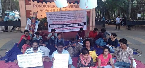 The PU Students' Council has not called off the strike officially but have temporarily withdrawn it.