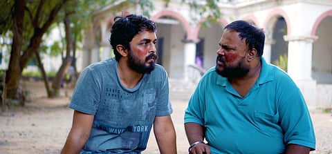 Praveen Raja, Rajesh Giriprasad in Chennai Palani Mars.