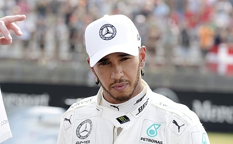 Hamilton's fifth pole of the season was his first at Hockenheim since 2008. | AP