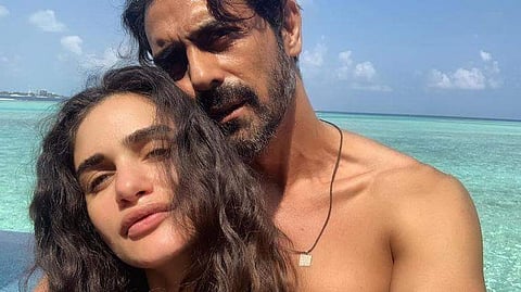 Bollywood actor Arjun Rampal and his girlfriend Gabriella Demetriades (Photo | Arjun Rampal Instagram)