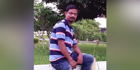 The deceased scribe Malin Sarma.