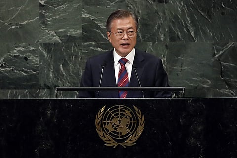 South Korea's President Moon Jae-in (Photo | AP)