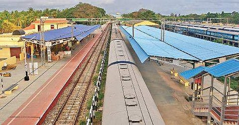 The Kochuveli railway terminal in Thiruvananthapuram BP Deepu