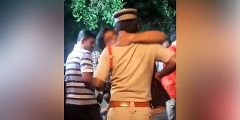 After the video went viral, police detained Bhanu for creating nuisance in a public place. ( Videograb)