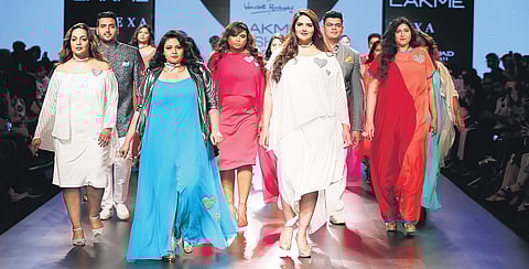 Some of the models at the Lakme Fashion Week 2018 | file photo