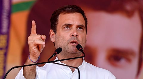 Congress chief Rahul Gandhi (Photo | PTI)