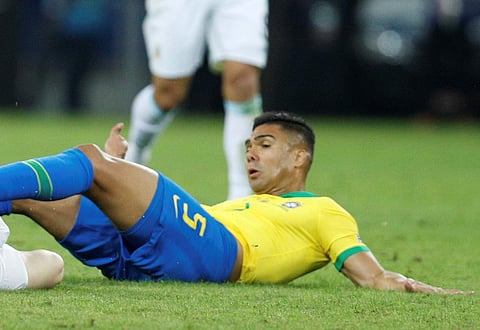 Brazil's defensive midfielder Casemiro (Photo | AP)