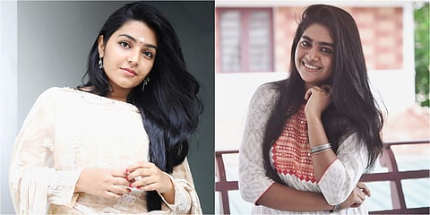 Rajisha Vijayan(L) and Nimisha Sajayan