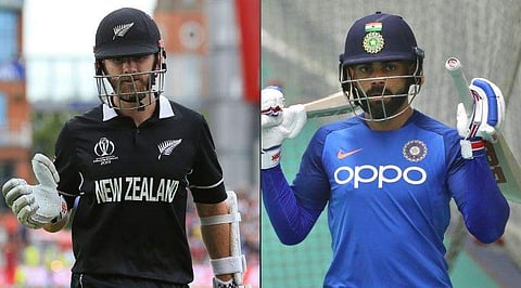 Kane Williamson (L) and Virat Kohli. (Photo | AP)