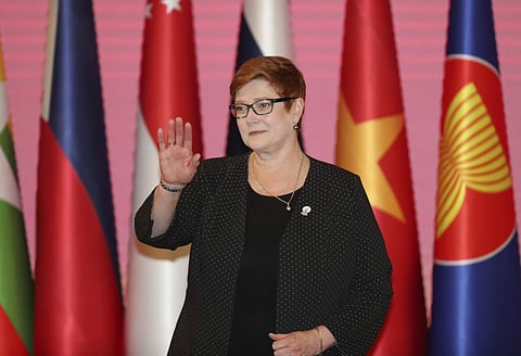 Australian Foreign Minister Marise Payne (Photo | AP)