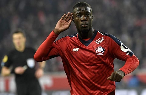 Nicolas Pepe scored 22 Ligue 1 goals last season | AP