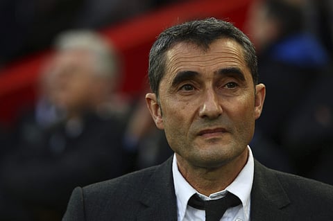 Barcelona coach Ernesto Valverde (File | AP)