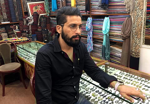 Ijaz Ahmed, a Kashmir Muslim whose engagement had to be cancelled. (Photo | Express)