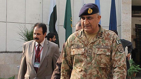 Pakistan Army Chief General Qamar Javel Bajwa (Photo: Video Grab)